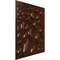Ekena Millwork 19 5/8in. W x 19 5/8in. H Shale EnduraWall Decorative 3D Wall Panel Covers 2.67 Sq. Ft. WP20X20SLCDC - alternate 2